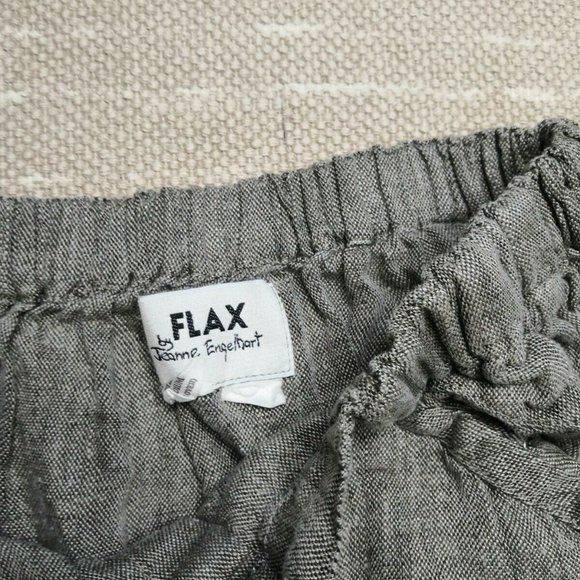 Flax by Jeanne Engelhart Womens Gray Skirt Medium - Picture 5 of 10